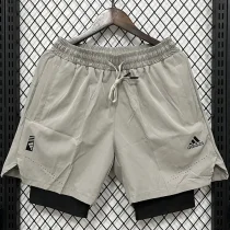 D631 AD Gray Casual Short Pants D631 AD Gray Casual Short Pants