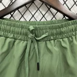 D632 ON Green Casual Short Pants