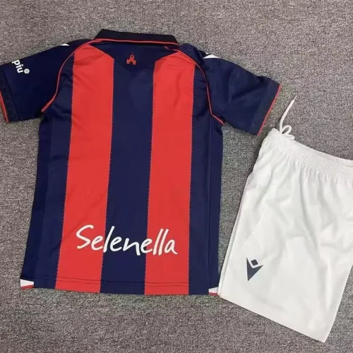 26-27 Bologna Home Kids Soccer Jersey