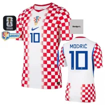 26-27 Croatia Home World Cup Legacy Modric #10 Fans Soccer Jersey 26-27 Croatia Home World Cup Legacy Modric #10 Fans Soccer Jersey