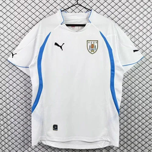 2010 Uruguay Away Retro Soccer Jersey