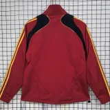 2007 Spain Red Retro Windbreaker