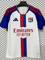26-27 Lyon Home Fans Soccer Jersey 26-27 Lyon Home Fans Soccer Jersey