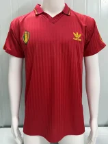 1990 Belgium Home Retro Soccer Jersey 1990 Belgium Home Retro Soccer Jersey