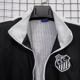 1960 Santos FC Black Retro Windbreaker