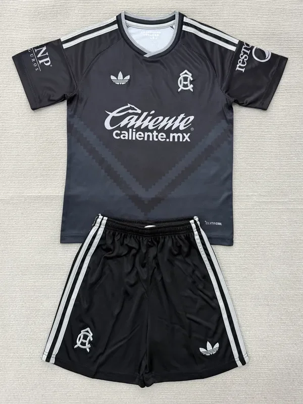 26-27 Club America Away Kids Soccer Jersey