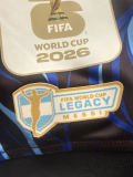 26-27 Argentina Away Player Version Soccer Jersey Worldcup Vs England