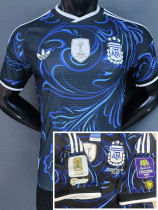 26-27 Argentina Away Player Version Soccer Jersey Worldcup Vs England