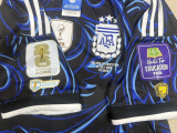 26-27 Argentina Away Player Version Soccer Jersey Worldcup Vs England