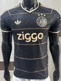 26-27 Ajax Black Special Edition Player Version Soccer Jersey
