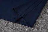 26-27 England Royal blue Tank top and shorts suit #D26042