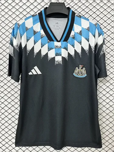 26-27 Newcastle Black Casual Edition Fans Soccer Jersey