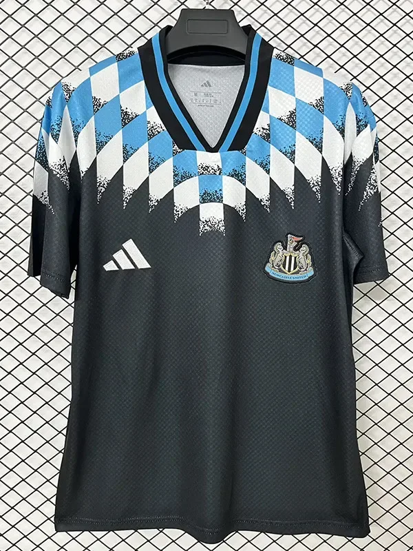 26-27 Newcastle Black Casual Edition Fans Soccer Jersey