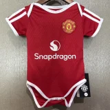 26-27 Man Utd Home Baby Infant Crawl Suit