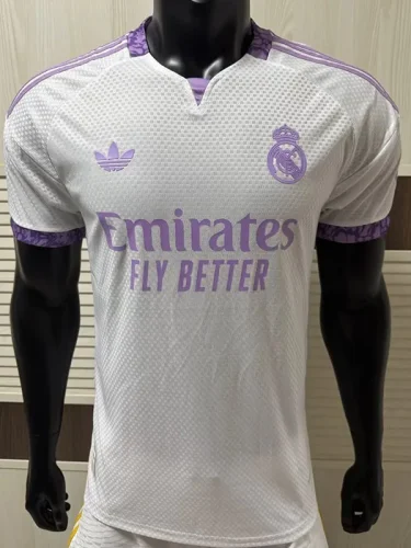 26-27 RMA White Special Edition Player Version Training shirts (紫色标)