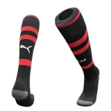 26-27 ACM Home Black Red Socks