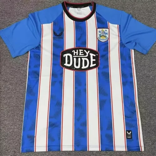 26-27 Huddersfield Town Home Fans Soccer Jersey