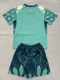 26-27 Man City Green Goalkeeper Kids Soccer Jersey