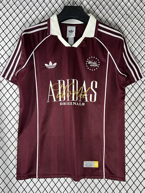 26-27 Ad Originals Brown Red Polo Short Sleeve