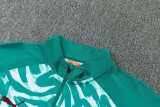 26-27 Portugal Green Half Pull Tracksuit (半拉链)