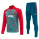 26-27 Portugal Red Half Pull Tracksuit (半拉链)