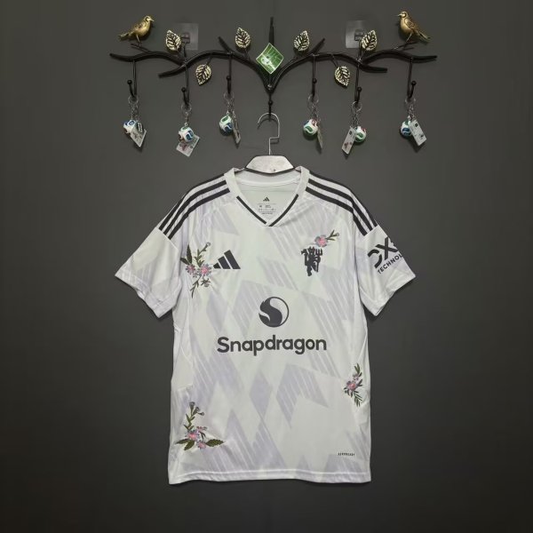 25-26 Man Utd Away 1:1 Fans Soccer Jersey(Embroidery version)