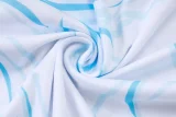 26-27 Argentina White Half Pull Tracksuit #B26063(半拉链)