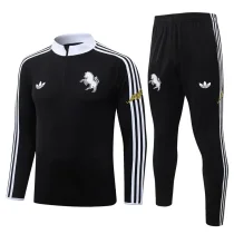 26-27 JUV Black Half Pull Tracksuit #B26064(半拉链) 26-27 JUV Black Half Pull Tracksuit #B26064(半拉链)