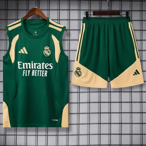 26-27 RMA Green Tank top and shorts suit