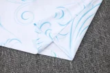26-27 Argentina White Half Pull Tracksuit #B26063(半拉链)