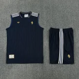 25-26 JUV Royal blue Tank top and shorts suit