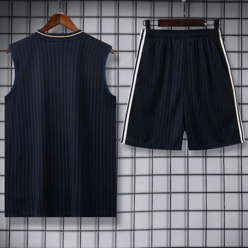 25-26 JUV Royal blue Tank top and shorts suit