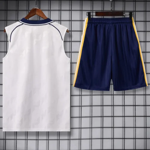 26-27 RMA White Tank top and shorts suit