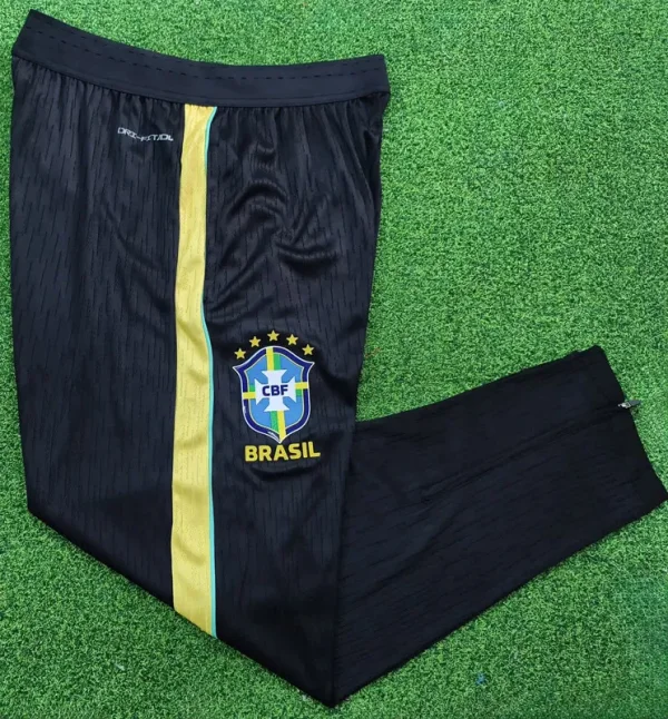 26-27 Brazil Black Training Long Pants (Have Pocket)
