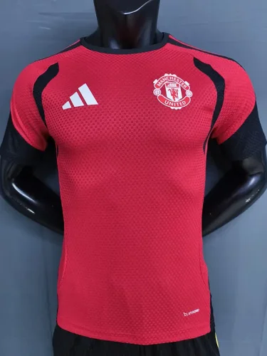 26-27 Man Utd Red Player Version Training shirts