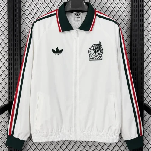 26-27 Mexico White Windbreaker
