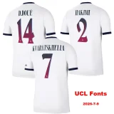 26-27 PSG Away Fans Soccer Jersey