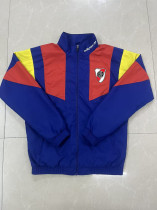 26-27 River Plate Retro Windbreaker, Navy with Red & Yellow 26-27 River Plate Retro Windbreaker, Navy with Red & Yellow