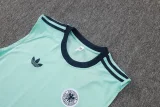 26-27 Germany Light green Tank top and shorts suit #D26045