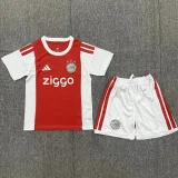 26-27 Ajax Home Kids Soccer Jersey