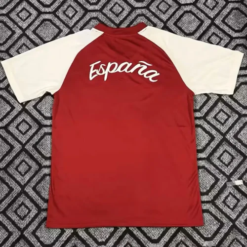 26-27 Spain Red Training shirts