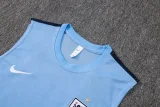 26-27 England Light blue Tank top and shorts suit #D26054