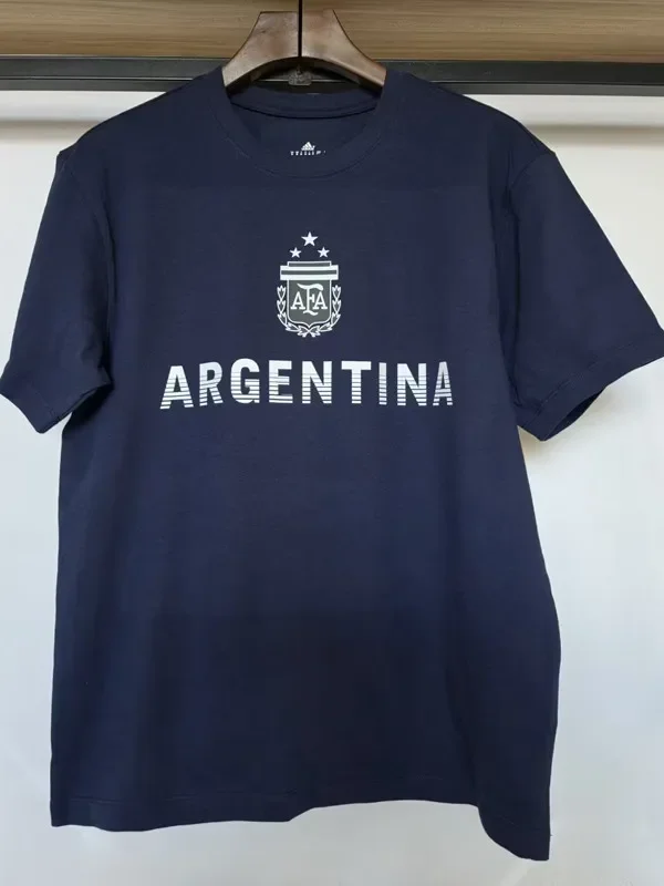 26-27 Argentina Royal blue High Quality Casual T-Shirt