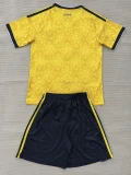 26-27 Leeds United Away Kids Soccer Jersey