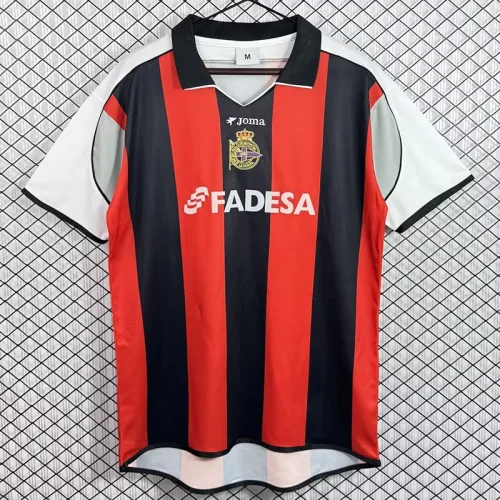 2001-2002 La Coruna Away Retro Soccer Jersey