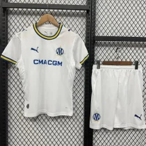 26-27 Marseille Home Kids Soccer Jersey 26-27 Marseille Home Kids Soccer Jersey