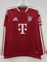 26-27 Bayern Home Long Sleeve Soccer Jersey (长袖) 26-27 Bayern Home Long Sleeve Soccer Jersey (长袖)