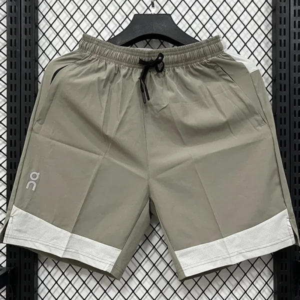 D2601 ON Brown Casual Short Pants