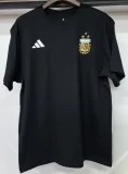 26-27 Argentina Black High Quality Casual T-Shirt