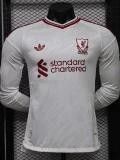 26-27 LIV Away Long Sleeve Player Version Soccer Jersey (长袖球员)